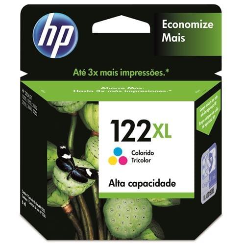 CARTUCHO HP ORIGINAL 122XL COLORIDO