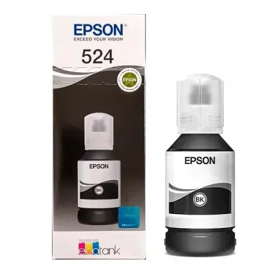 TINTA EPSON ORIGINAL PRETO T524 127ML